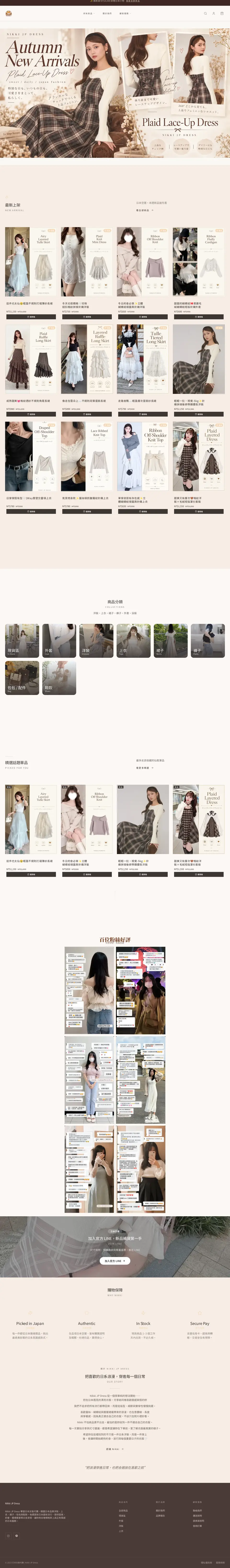 Nikki JP Dress full page on desktop