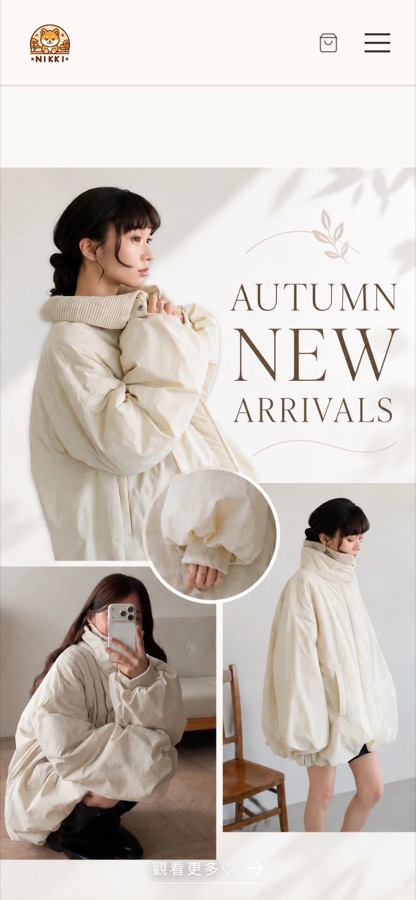 Nikki JP Dress 手機版首頁